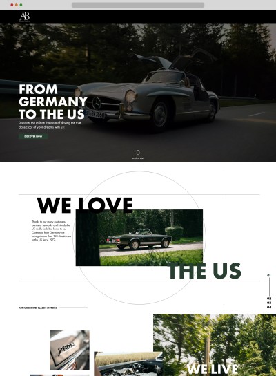 Landingpage Referenz: Arthur Bechtel – USA