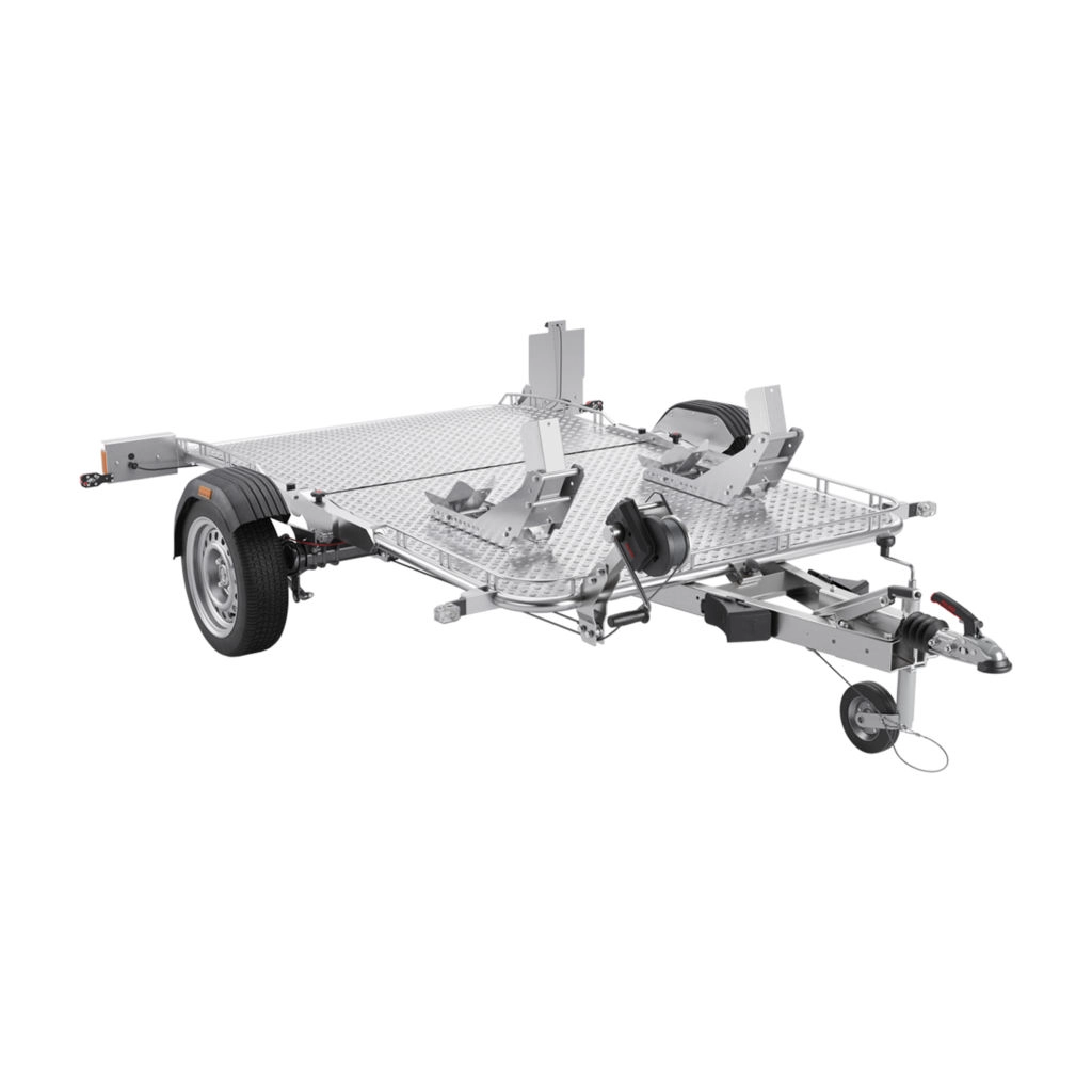 3D Visualisierung 2 3D Produktvisualisierung eines Anhängers von vorne